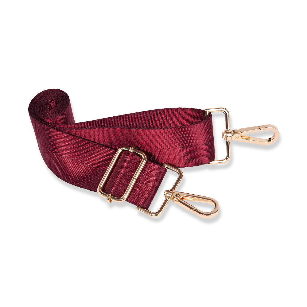 Clear HydroBag® Stadium with Maroon Trim and Matching RFID Pouch