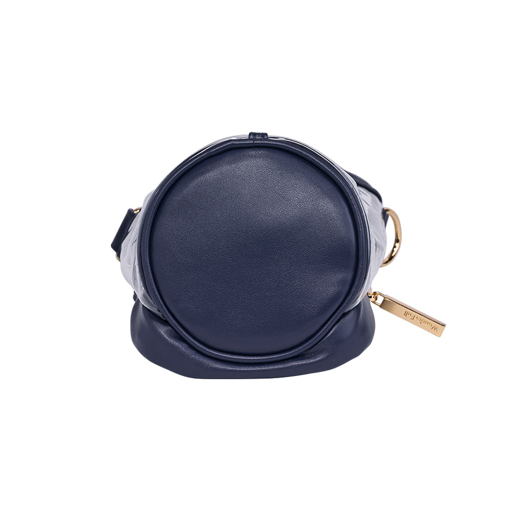 Clear HydroBag® Stadium with Navy Trim and Matching RFID Pouch