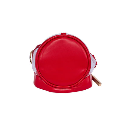 Clear HydroBag® Stadium with Red Trim and Matching RFID Pouch