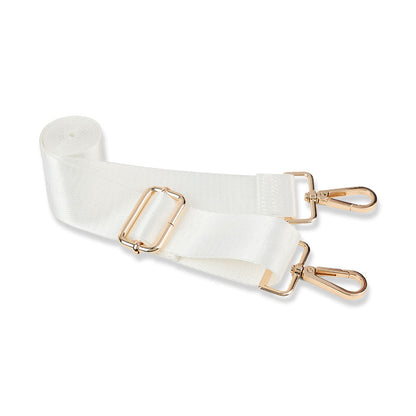 Clear HydroBag® Stadium with White Vegan Leather Trim and Matching RFID Pouch