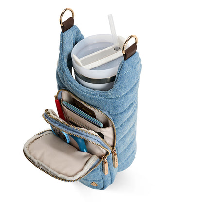 HydroBag® HANDLE®- Light Denim with Gold Hardware