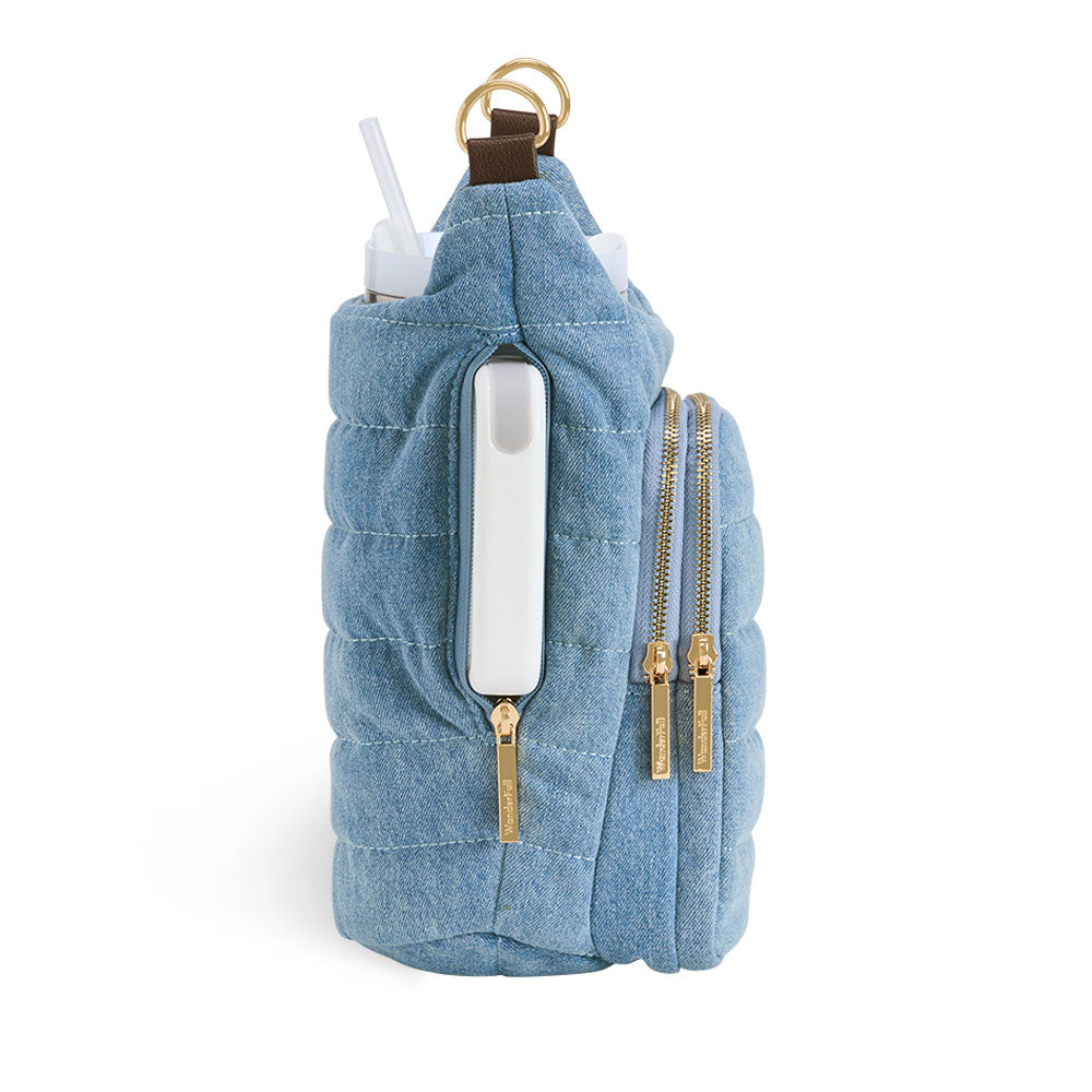 HydroBag® HANDLE®- Light Denim with Gold Hardware