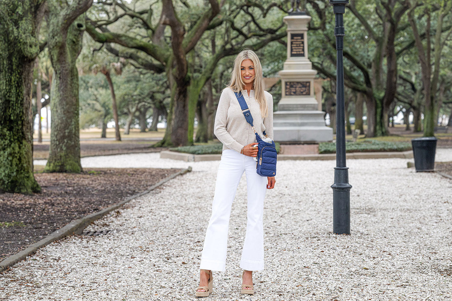 HydroBag® HANDLE®- Navy Matte with Solid Vegan Leather Strap