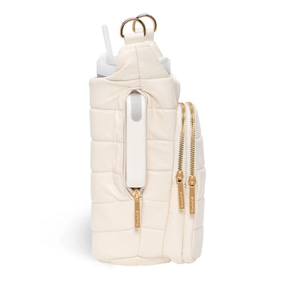 HydroBag® HANDLE®- Ivory Vegan Leather with Strap Bundle