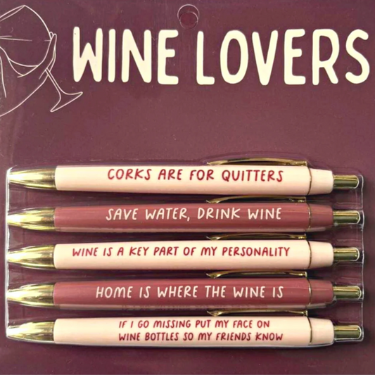 Wine Lovers Pen Set