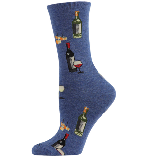 Wine and Cheese Socks