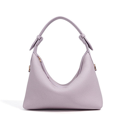 Genuine Leather Dumpling Crossbody Bag Advanced Sense - Women's All-match Commute Women's