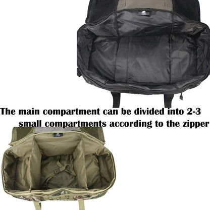 3‑in‑1 Military Tactical Duffle Bag – 85L Large‑Capacity Deployment Backpack, Weekender Travel Gym Bag