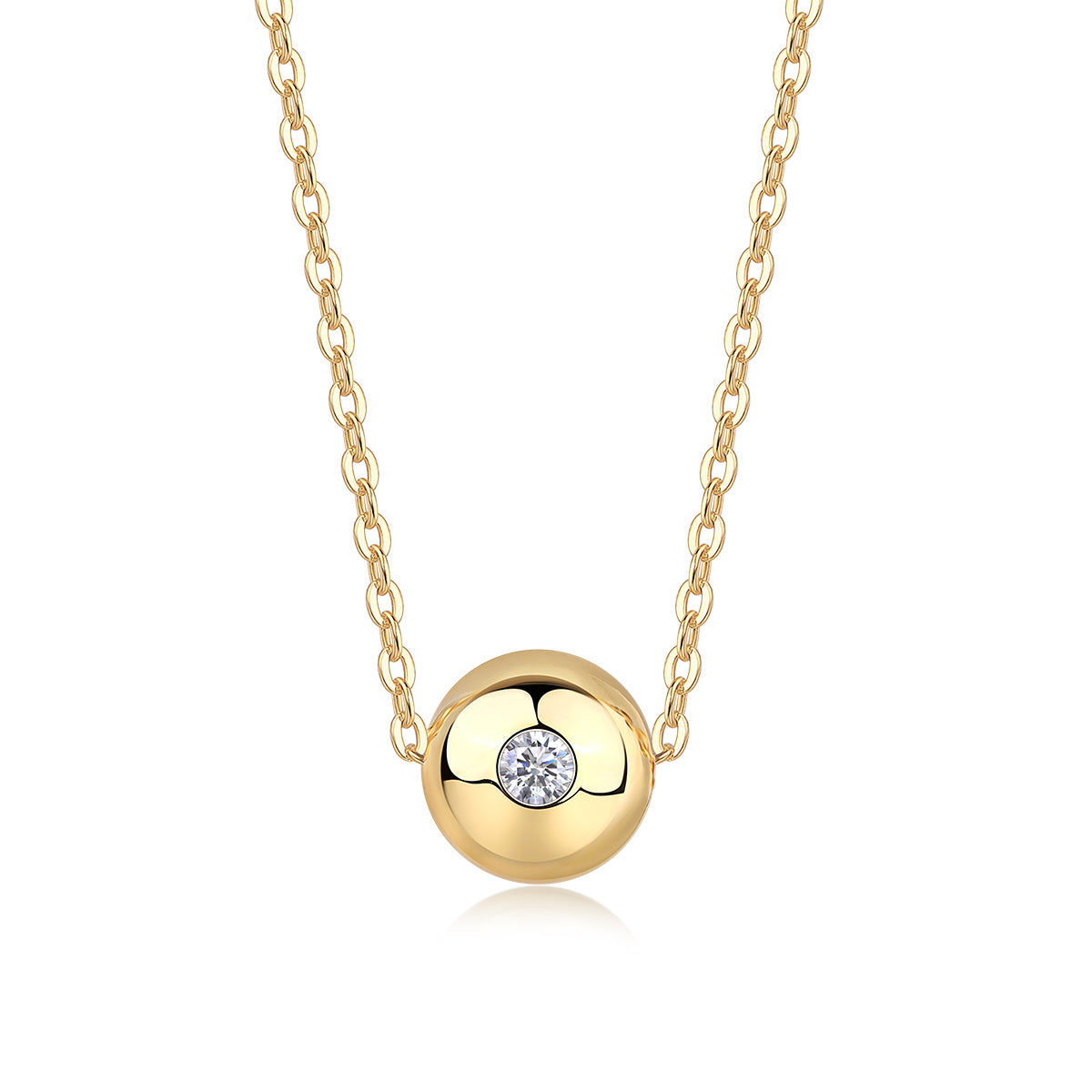 Fortune Circulation Luxury Fashion Diamond Pendant Necklace Set - Luxury Moissanite Jewelry