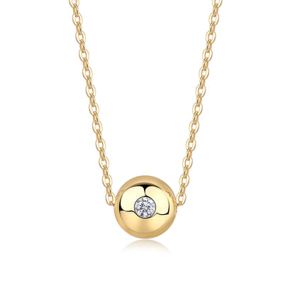 Fortune Circulation Luxury Fashion Diamond Pendant Necklace Set - Luxury Moissanite Jewelry