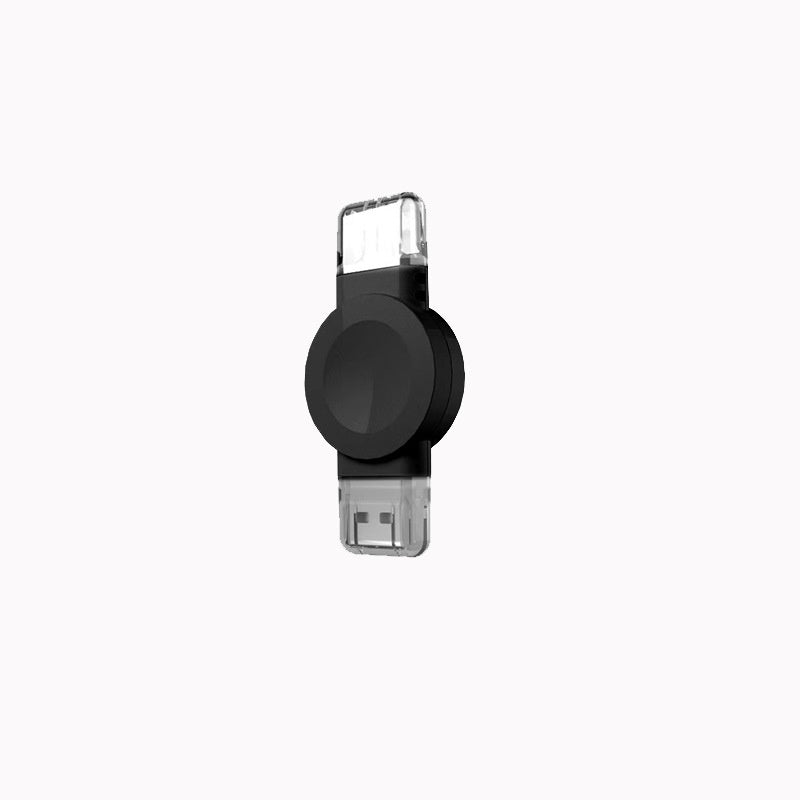 Portable Magnetic Wireless Smart Watch Charger – Cordless Travel Charger Compatible with Apple iWatch (1 Pack)