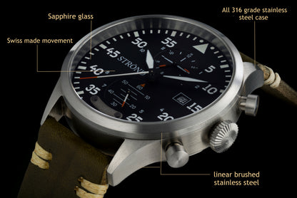 STROND DC3 MkII – All Stainless Steel Limited Edition Watch
