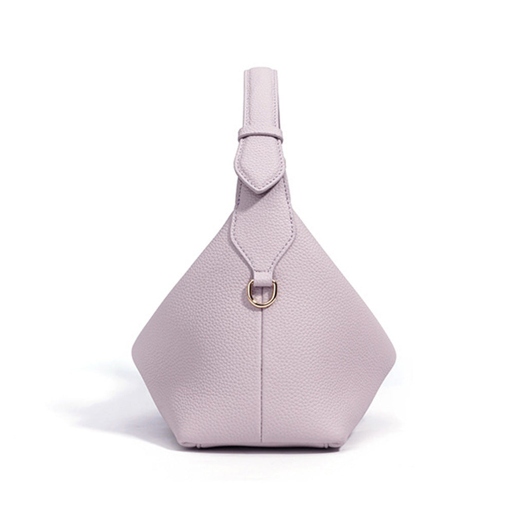 Genuine Leather Dumpling Crossbody Bag Advanced Sense - Women's All-match Commute Women's