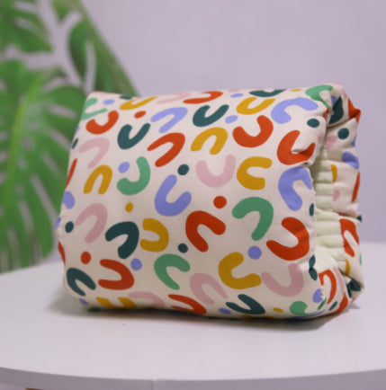 Adjustable Baby Nursing Arm Pillow – Soft Cotton Breastfeeding Cushion & Washable Support Pad (Multiple Prints)