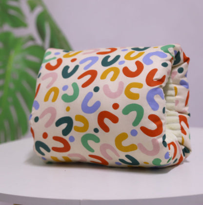 Adjustable Baby Nursing Arm Pillow – Soft Cotton Breastfeeding Cushion & Washable Support Pad (Multiple Prints)