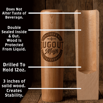 Houston Astros Dugout Mug® | Baseball Bat Mug Collective