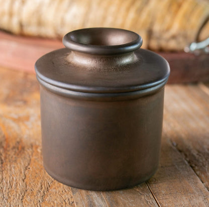Classic Matte Bronze Butter Bell Crock