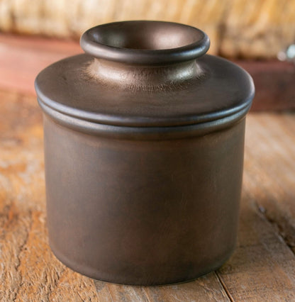 Classic Matte Bronze Butter Bell Crock