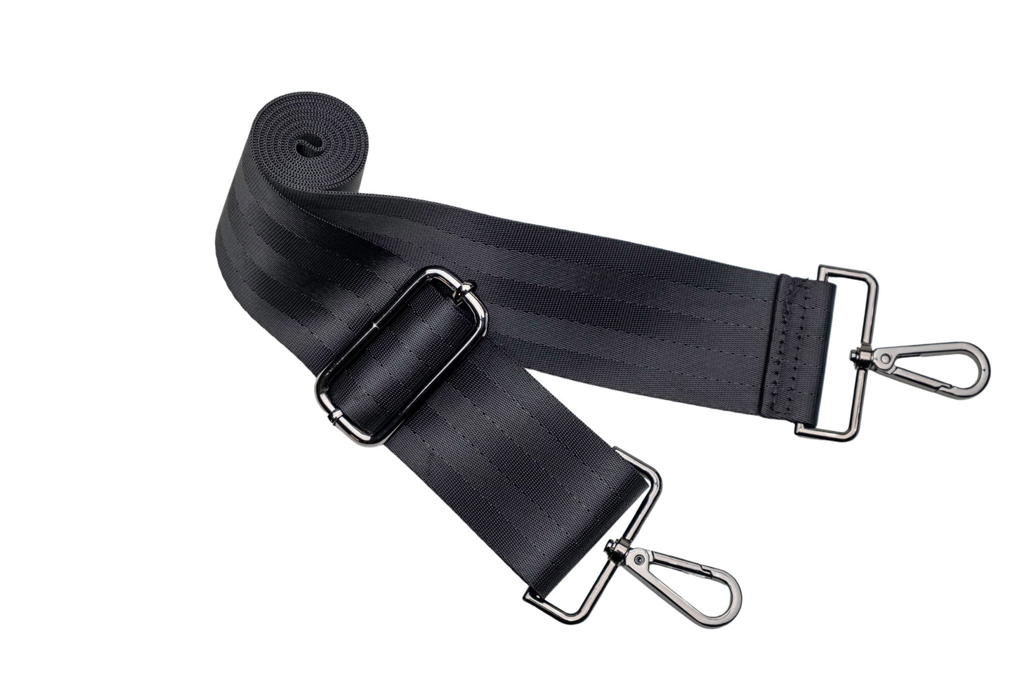 No Logo -Black Glossy HydroBag® with Black Strap