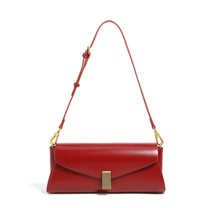 Fashionable All-match Leather Shoulder Women's Cross-body Bag
