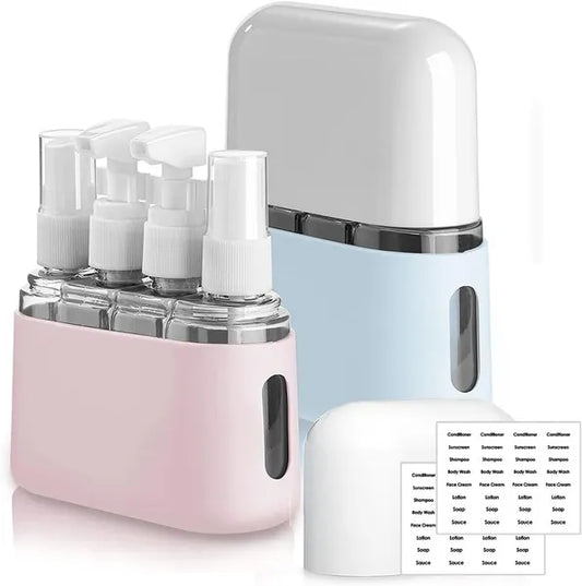 Travel Bottle Set – 8 Pack TSA Approved Leakproof Travel Size Containers
