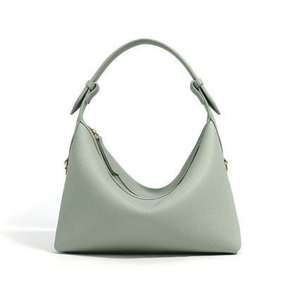 Genuine Leather Dumpling Crossbody Bag Advanced Sense - Women's All-match Commute Women's