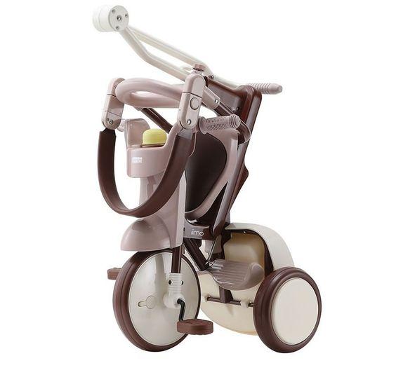 Iimo 3-In-1 Foldable Tricycle With Canopy - Luxury Design, Smart Functions, Outdoor Ready