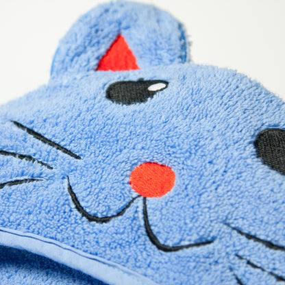 Cat Hooded Cotton Turkish Towel - Purr-fectly Soft for Little Ones: Kids