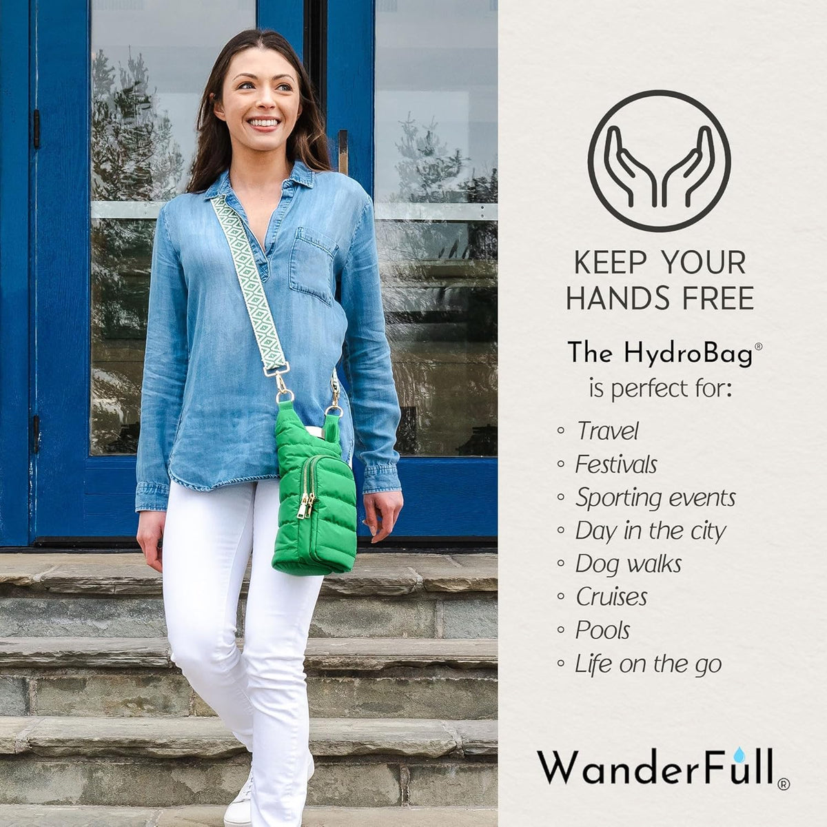 Kelly Green Matte HydroBag®