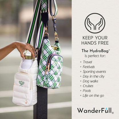 Navy & Green Plaid HydroBag®