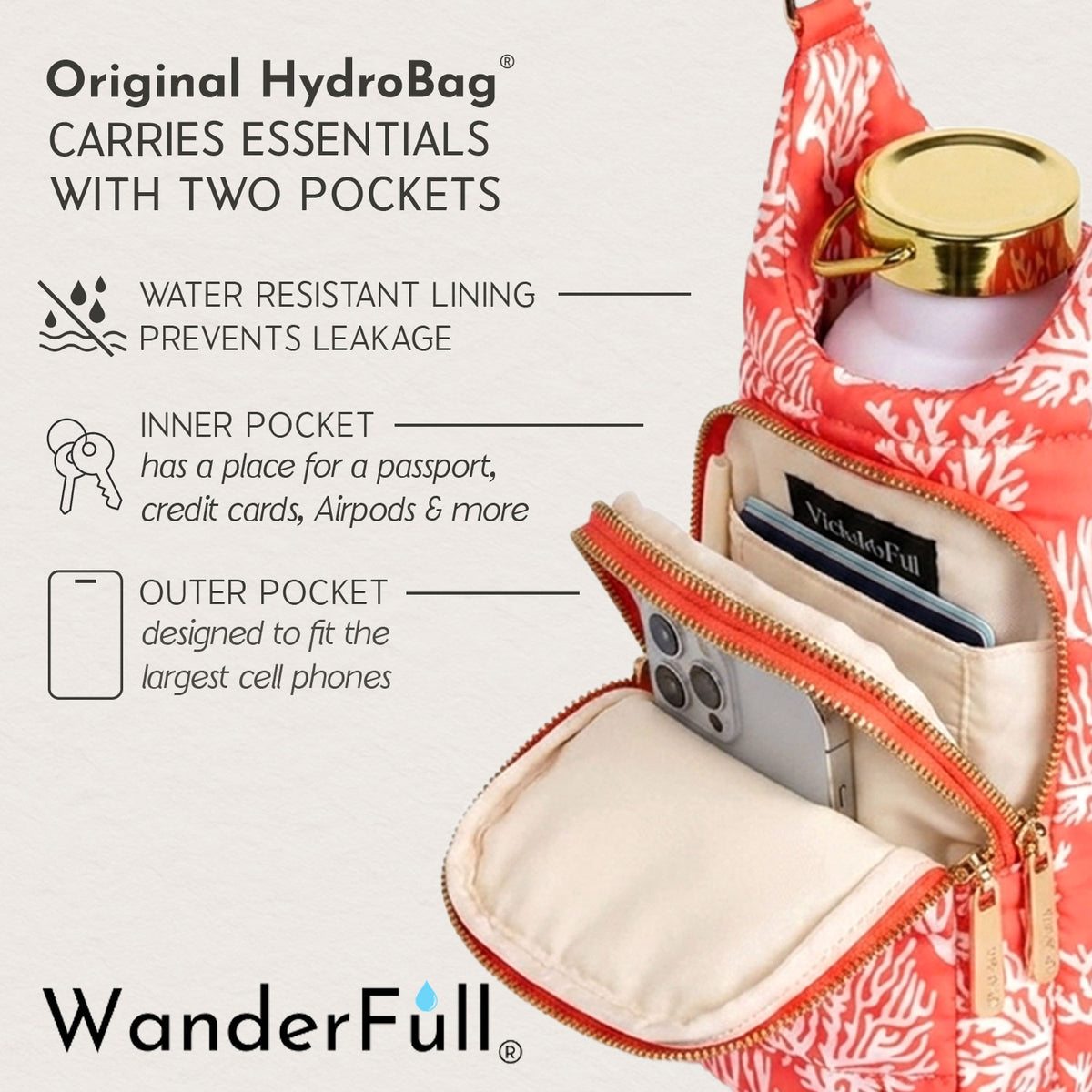 Coral Print HydroBag®