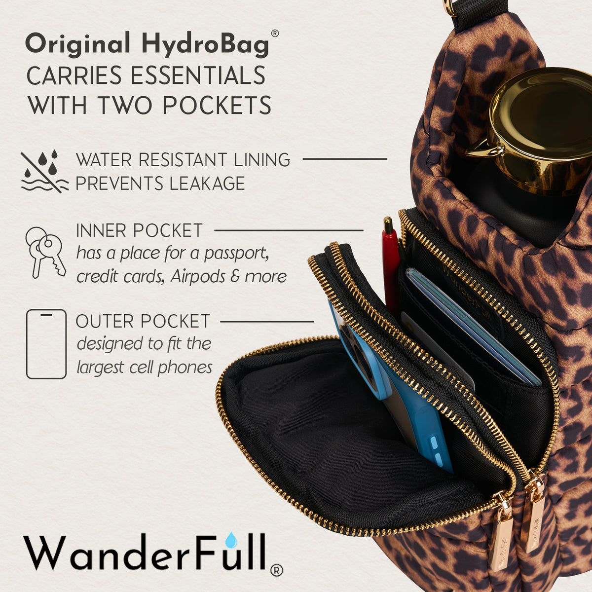 Leopard Print HydroBag®