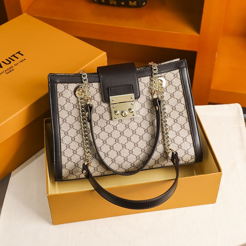 Genuine Leather Fashion Women’s Bag – Minimalist Elegance