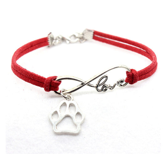 Infinite Love Pet Bracelet – Hand-Woven Tribute to Furry Companions