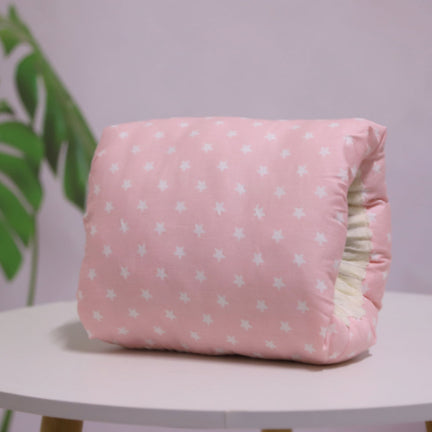 Adjustable Baby Nursing Arm Pillow – Soft Cotton Breastfeeding Cushion & Washable Support Pad (Multiple Prints)