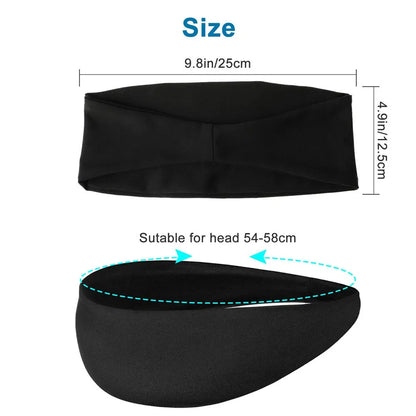 3-Pack Sports Sweatband Headbands – Stretch Fit for Men & Women