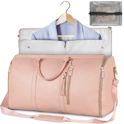 Large‑Capacity Travel Duffle Bag – Women’s Waterproof Folding Suit & Clothes Tote