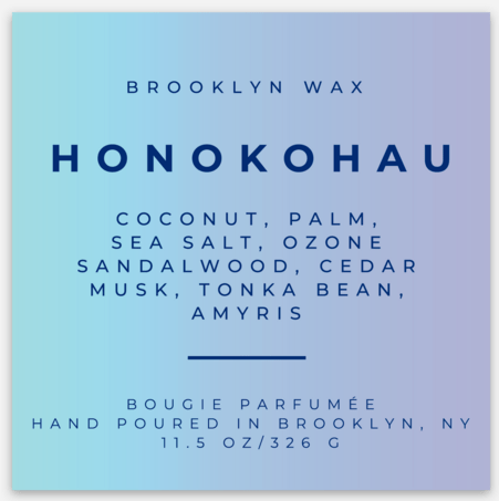 Honokohau Scented Candle 11.5oz