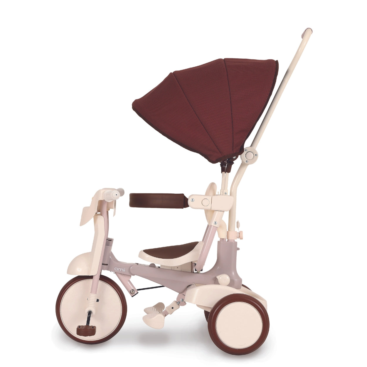 Iimo 3-In-1 Foldable Tricycle With Canopy - Luxury Design, Smart Functions, Outdoor Ready