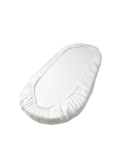 Newborn White Organic Cotton - Custom Made Fitted Sheet