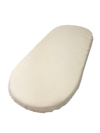 Newborn Essential | Set of Two - Natural Ivory Organic Cotton - Custom Made Fitted Sheet