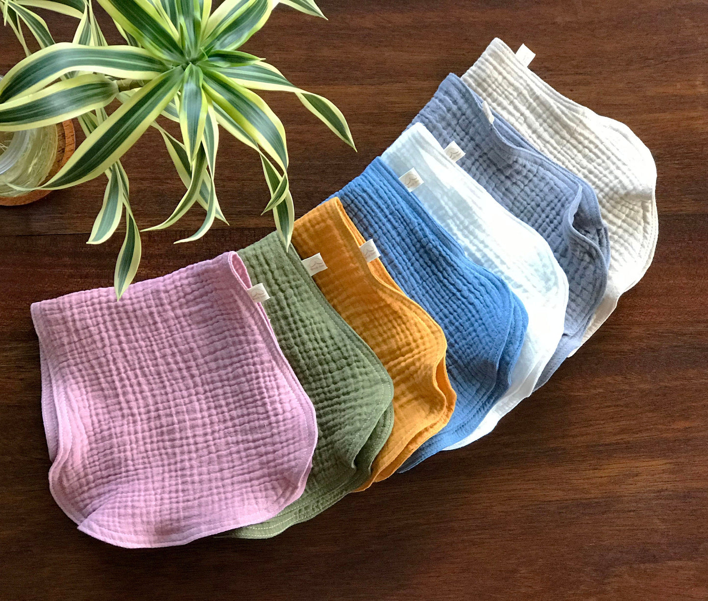 Organic Cotton Double Gauze Burp Cloth – Soft, Absorbent & Essential
