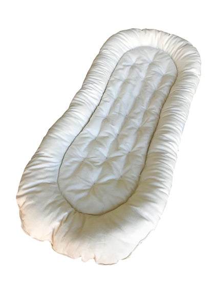 Organic Cotton Baby Lounger – Custom Made, Natural & Cozy