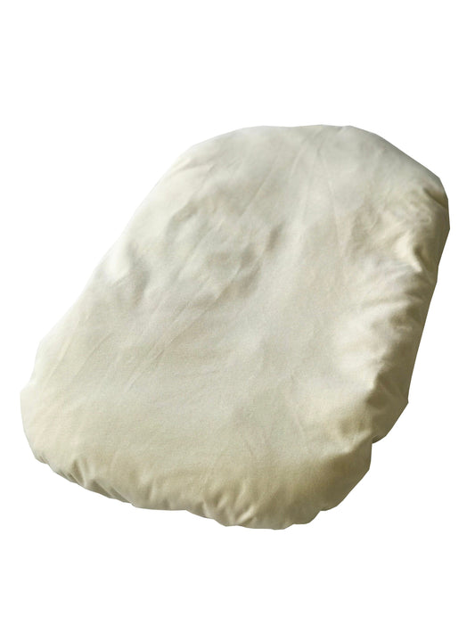 Baby & Toddler Waterproof Natural Ivory Organic Cotton Jersey - Custom Fitted Sheet