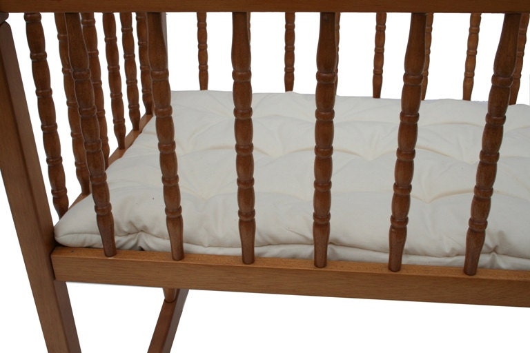 Organic Cotton Futon Mattress Pad - Rectangle - Custom Size | Newborn Essential