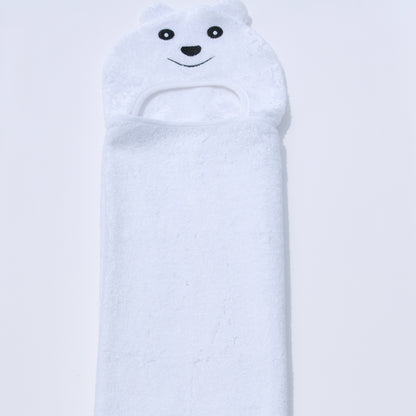 Bamboo Rayon Bear Hooded Turkish Towel for Kids - A Cozy Hug for your Cub