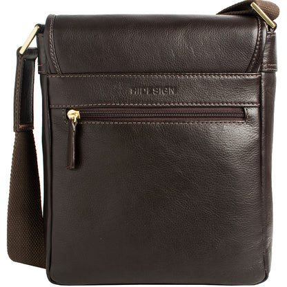 Seattle Unisex Leather Crossbody Messenger
