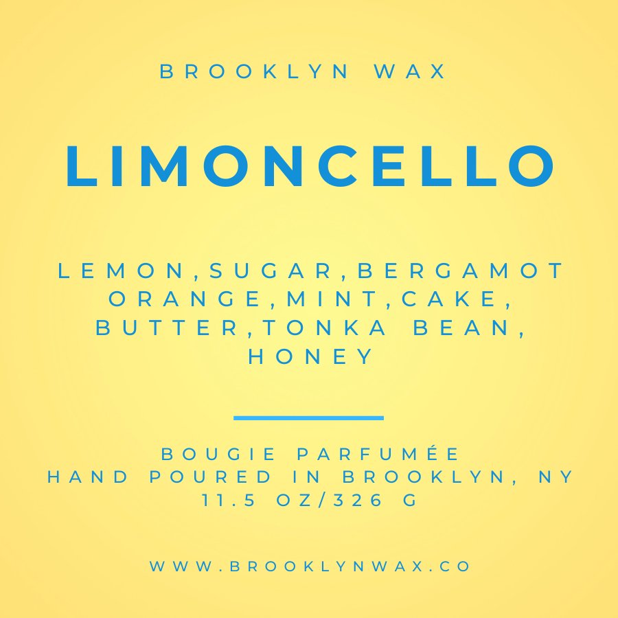 Limoncello Scented Candle 11.5oz