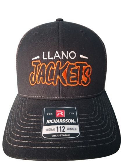 Llano Jackets Richardson 112 Embroidered Trucker Hat – Charcoal