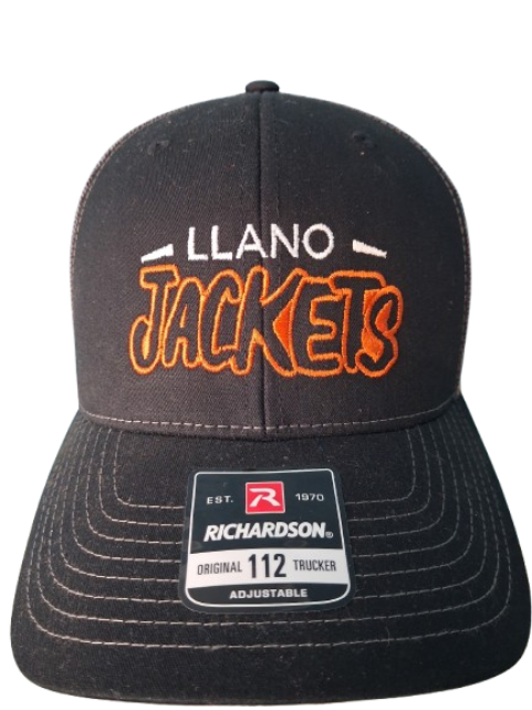 Llano Jackets Richardson 112 Embroidered Trucker Hat – Charcoal